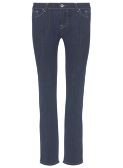 Dorothy Perkins Silver Stitch dark rinse skinny jeans