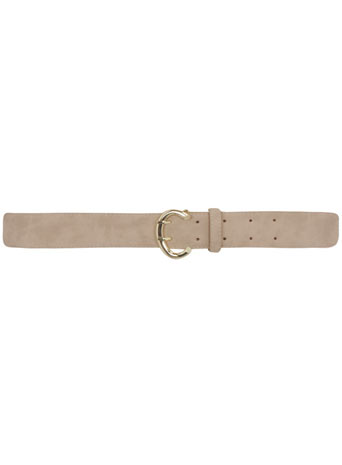 Stone double prong jean belt