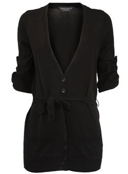 Dorothy Perkins Tall black tab cardigan