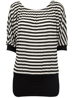 Dorothy Perkins Tall black/white tunic