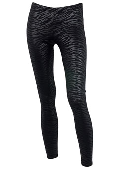 Dorothy Perkins Tall black zebra leggings