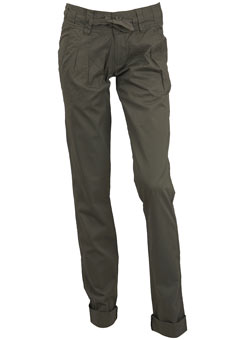 Dorothy Perkins Tall khaki slouch trousers