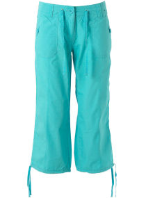 Dorothy Perkins Turquoise poplin crops