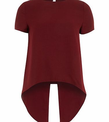 Womens Alice  You Dip Hem Back Split Blouse-