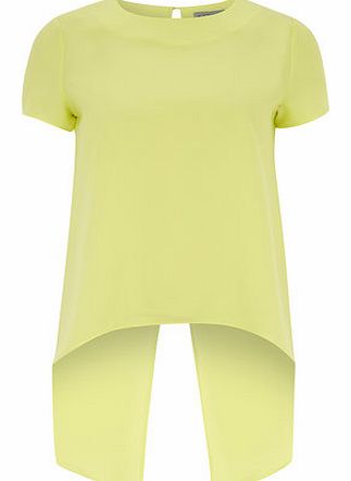 Womens Alice & You Lime Dip Hem Back Split