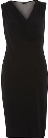 Dorothy Perkins, 1134[^]262015000710250 Womens black mesh insert dress- Black DP07405310