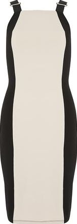 Dorothy Perkins, 1134[^]262015000710944 Womens black/nude strap bodycon- Black DP07270503