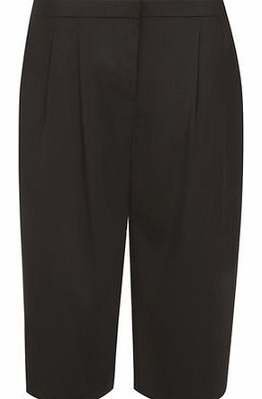 Dorothy Perkins Womens Black Satin Culottes- Black DP66800702