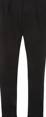 Dorothy Perkins Womens Black Satin Joggers- Black DP14589410