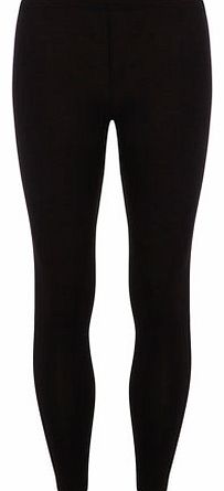 Dorothy Perkins Womens Black shorter length legging- Black