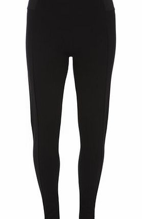 Dorothy Perkins Womens Black Side Elasticated Treggings- Black