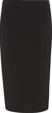 Dorothy Perkins, 1134[^]262015000710594 Womens Black Side Zip SKirt- Black DP66831201