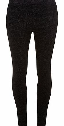 Dorothy Perkins Womens Black Star Print ``Eden`` Jeggings- Black