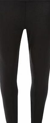 Dorothy Perkins Womens Black Wetlook Legging- Black DP14704410