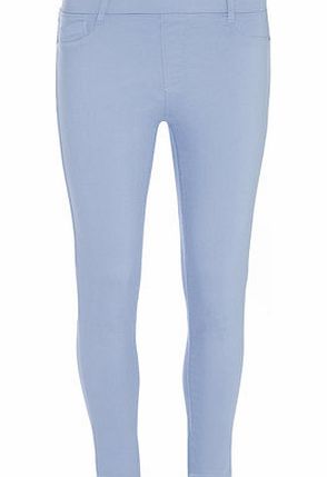 Dorothy Perkins Womens Bluebell ``Eden`` Capri Jeggings- Blue