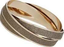 Dorothy Perkins, 1134[^]262015000709255 Womens Brown Glitter Bangles- Brown DP49816223