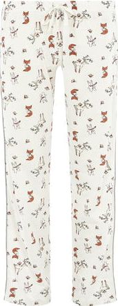 Dorothy Perkins, 1134[^]262015000708670 Womens Cream Animal Pyjama Bottoms- Cream