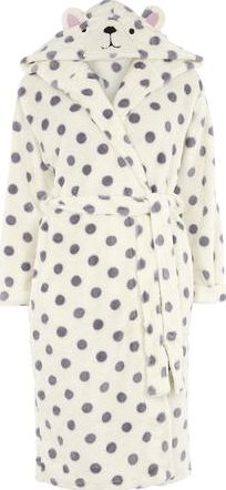 Dorothy Perkins, 1134[^]262015000710913 Womens Cream Star Gazing Bear Robe- Cream