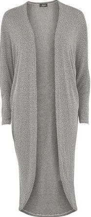 Dorothy Perkins, 1134[^]262015000705791 Womens Fever Fish Grey Booklay Cardigan- Grey