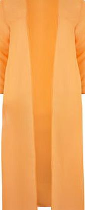 Dorothy Perkins Womens Fever Fish Orange Chiffon Cardigan-