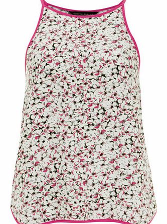 Womens Floral Cami Top- Pink DP05478914