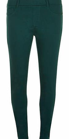 Dorothy Perkins Womens Green Eden Ultra Soft Jeggings- Green