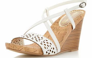 Womens Head Over Heels By Dune Gwenn Laser Cut