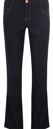 Dorothy Perkins Womens Indigo Straight Leg Jeans- Blue DP70220024