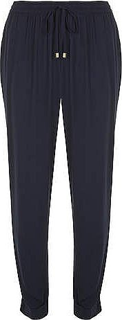 Dorothy Perkins Womens Ink Joggers- Blue DP14519323