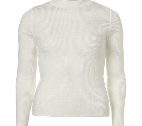 Dorothy Perkins Womens Ivory Turtle neck jumper- White DP55122582