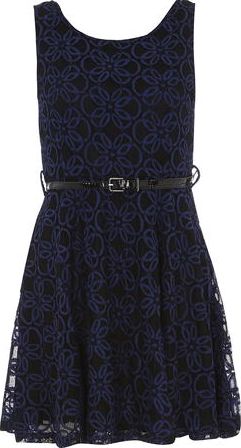 Dorothy Perkins, 1134[^]262015000712378 Womens Izabel London Cobalt Blue Fit / Flare