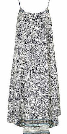 Womens Izabel London Multi Blue Paisley Maxi