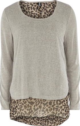 Dorothy Perkins, 1134[^]262015000706854 Womens Izabel London Multi Brown Animal Print