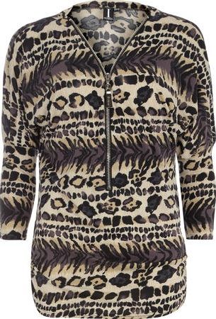 Dorothy Perkins, 1134[^]262015000706819 Womens Izabel London Multi Grey Oversized Top-