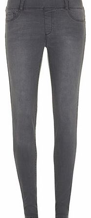 Dorothy Perkins Womens Light washed grey eden jeggings- Grey