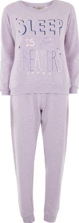 Dorothy Perkins, 1134[^]262015000711538 Womens Lilac Sleep for Dreamers Set- Purple