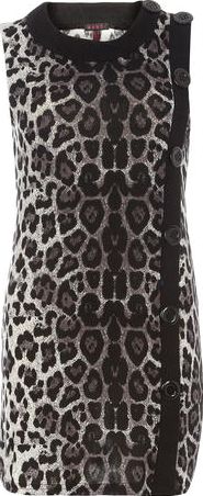 Dorothy Perkins, 1134[^]262015000705800 Womens Mandi Multi Grey Knitted Shift Dress-