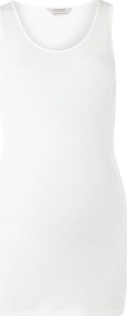 Dorothy Perkins, 1134[^]262015000705594 Womens Maternity White Ribbed Vest- White