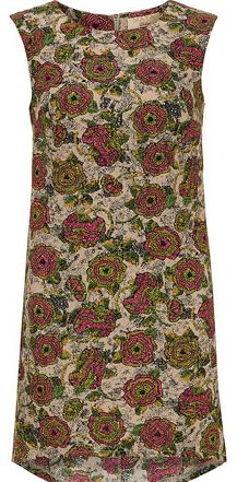 Womens Maya Beige Multi Floral Shift Tunic-