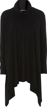 Dorothy Perkins, 1134[^]262015000706777 Womens Mela Black High Low Jumper- Black