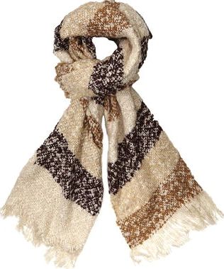 Dorothy Perkins, 1134[^]262015000709781 Womens Multi Boucle Stripe Blanket Scarf- Multi