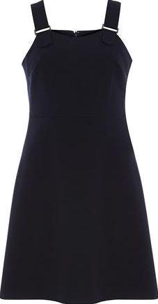 Dorothy Perkins, 1134[^]262015000709627 Womens Navy Buckle Pinny Dress- Blue DP66832123