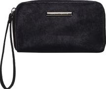 Dorothy Perkins, 1134[^]262015000706198 Womens Navy fur zip purse- Blue DP18420023