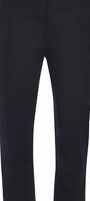 Dorothy Perkins Womens Navy Patch Pocket Cotton Cropped