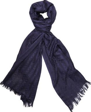 Dorothy Perkins, 1134[^]262015000713362 Womens Navy Raw Edge Scarf- Blue DP11173723