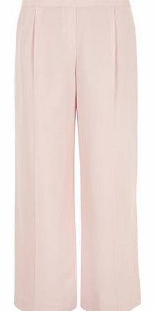 Womens Nude Crepe palazzo trouser- Nude DP66781283