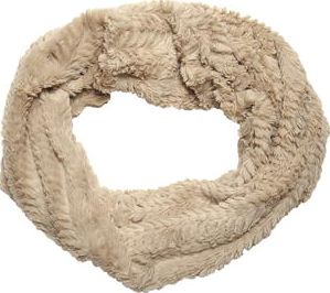 Dorothy Perkins, 1134[^]262015000713130 Womens Oat Crushed Faux Fur Snood- Beige