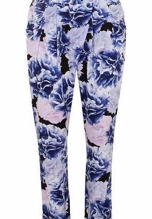 Dorothy Perkins Womens Peony Wrap Joggers- Purple DP14590521