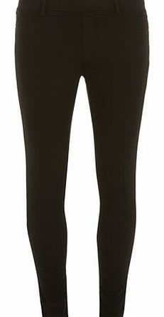 Dorothy Perkins Womens Petite black ``Eden`` jeggings- Black