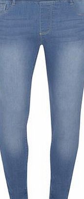 Dorothy Perkins Womens Petite bleach Eden capri jeggings-